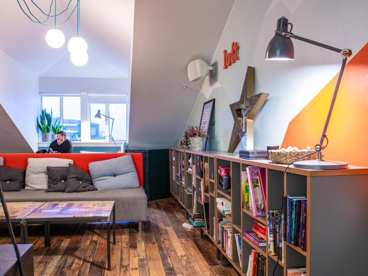 Loft - Hi Eco Hostel Reykjavík Kültér fotó